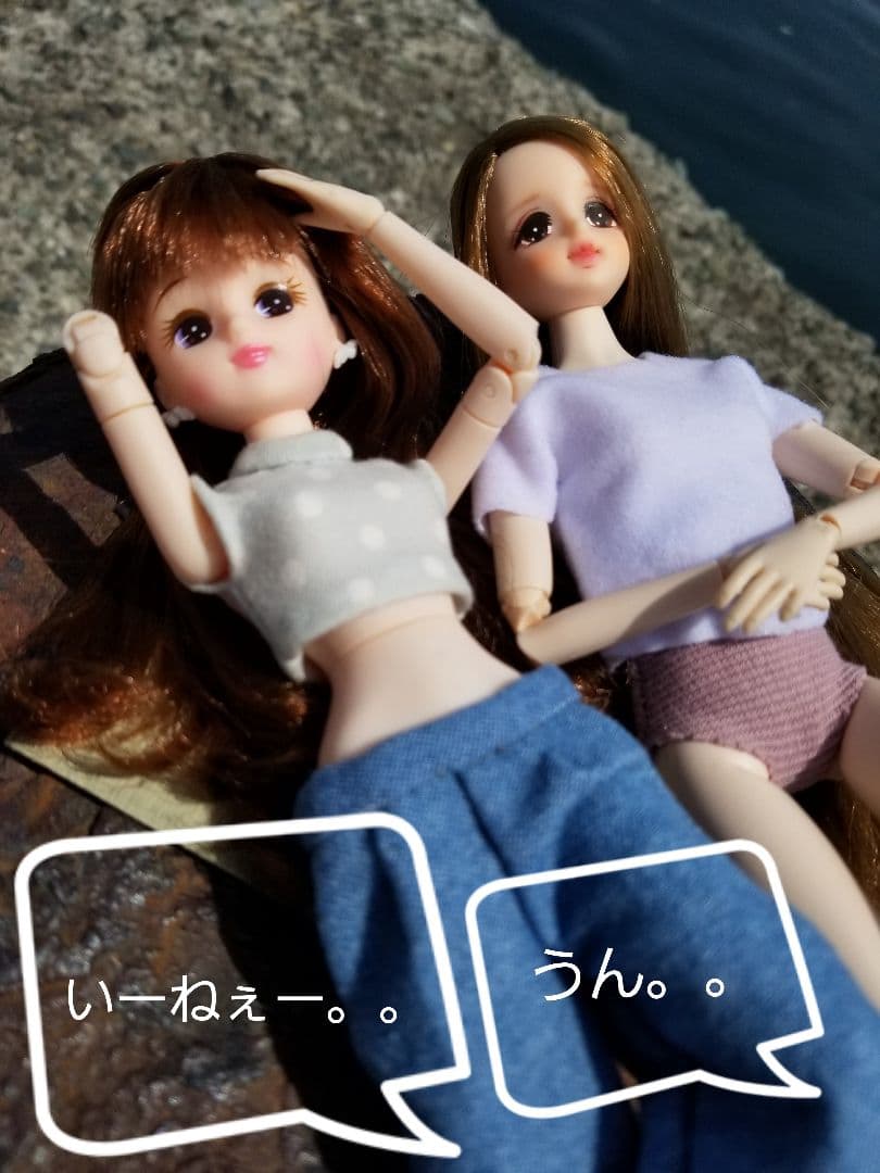 リカちゃん ジェニーちゃん 作家様ありがとうございます！お楽しみください♡♡