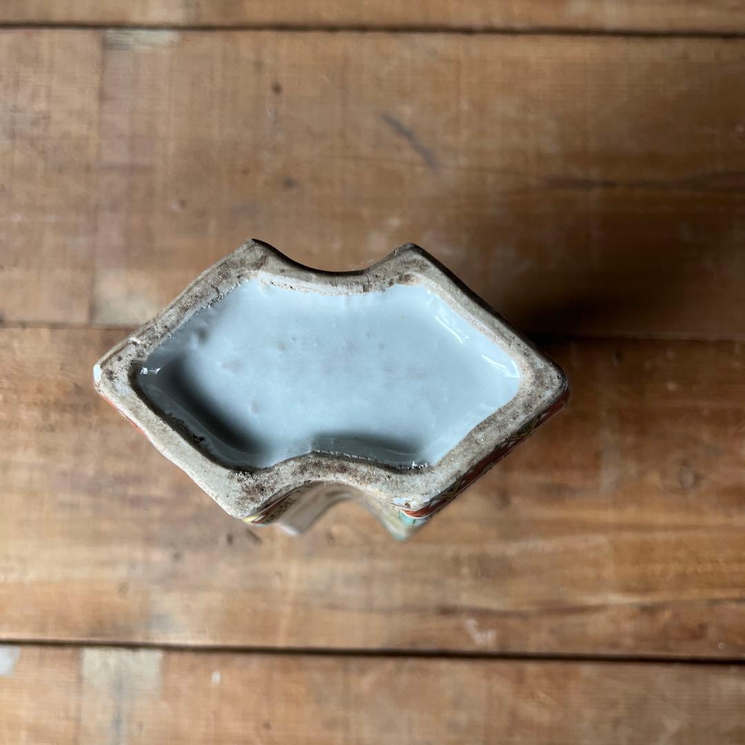 実家整理　古い花瓶　中国？