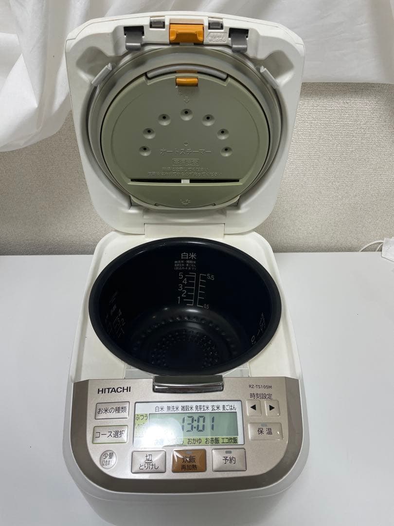 HITACHI IH炊飯器 RZ-TS105M 白 1.0L 2022 年製