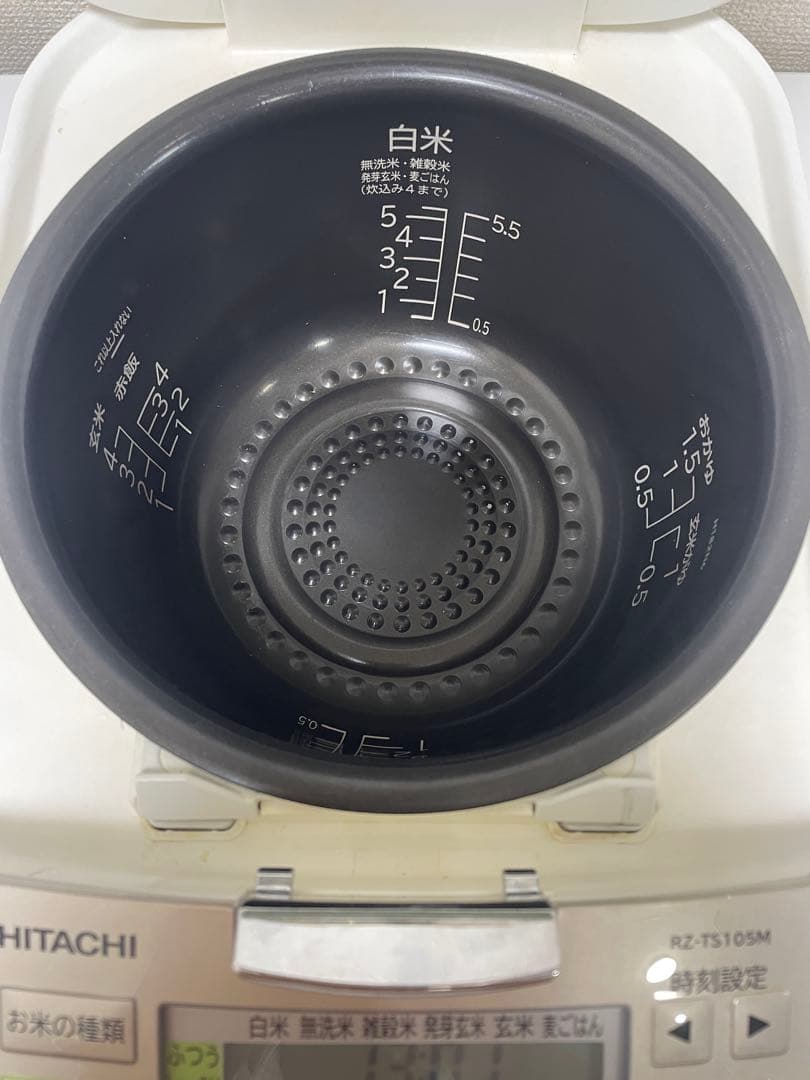 HITACHI IH炊飯器 RZ-TS105M 白 1.0L 2022 年製