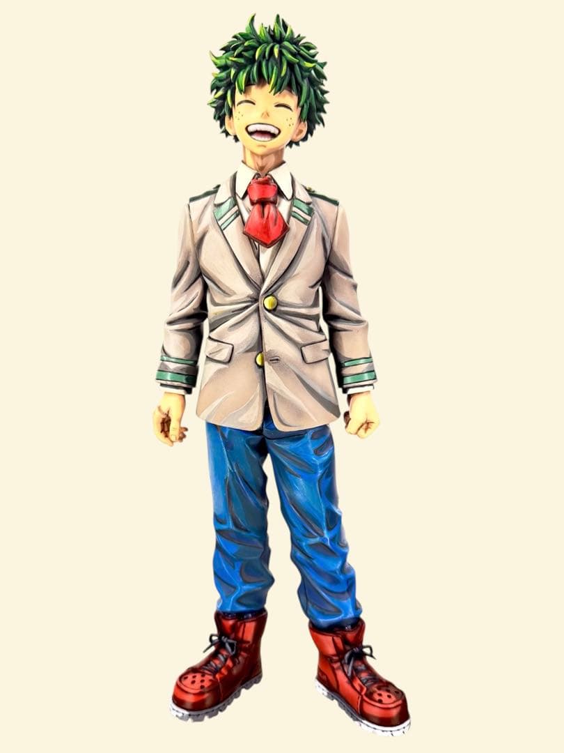 ヒロアカ　フィギュア　一番くじ　a賞　緑谷出久　　　　リペイント　二次元塗装