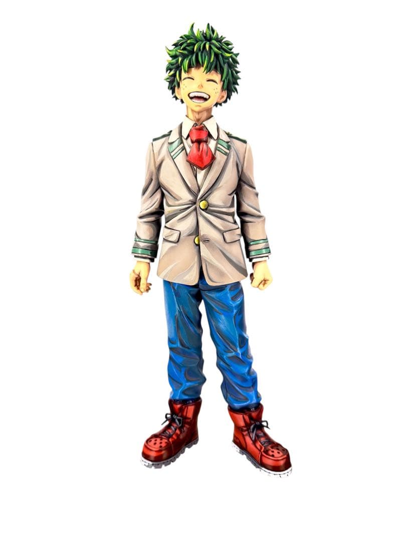 ヒロアカ　フィギュア　一番くじ　a賞　緑谷出久　　　　リペイント　二次元塗装