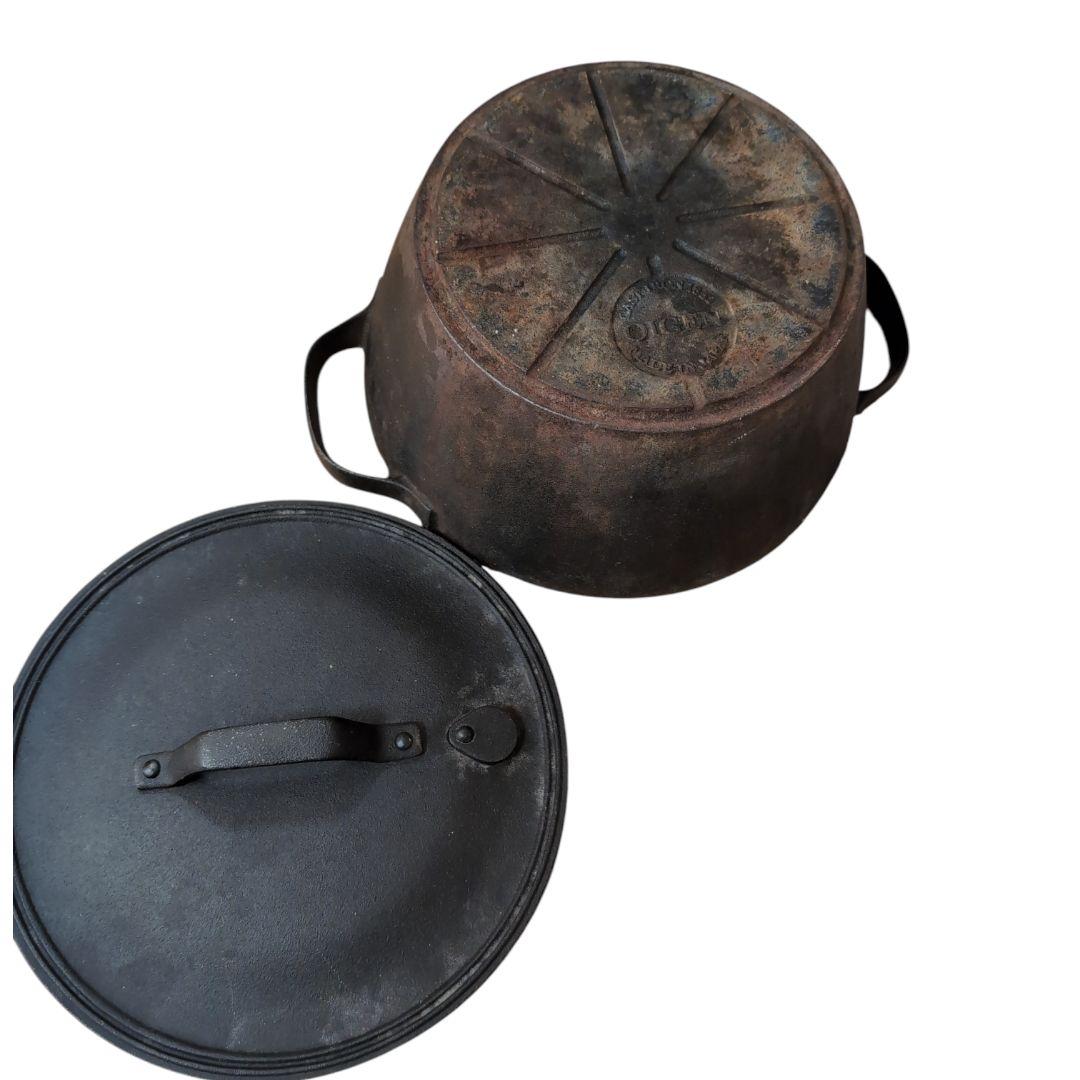 南部鉄器 鉄鍋 クックトップ OIGEN CT-004 丸 深形 20cm 及源