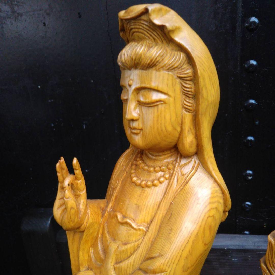 古美術品　木彫り仏昇り龍　縁起物　辰年　開運　置物オブジェ