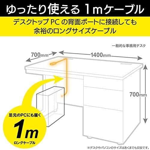 エレコム USB3.0 ハブ 4ポート 1ｍ ACアダプタ付 セルフ/バス両対*