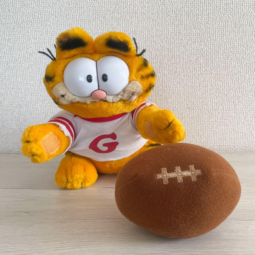 【★激レア★目玉商品含】ガーフィールド ぬいぐるみ　５点　レッド系セット