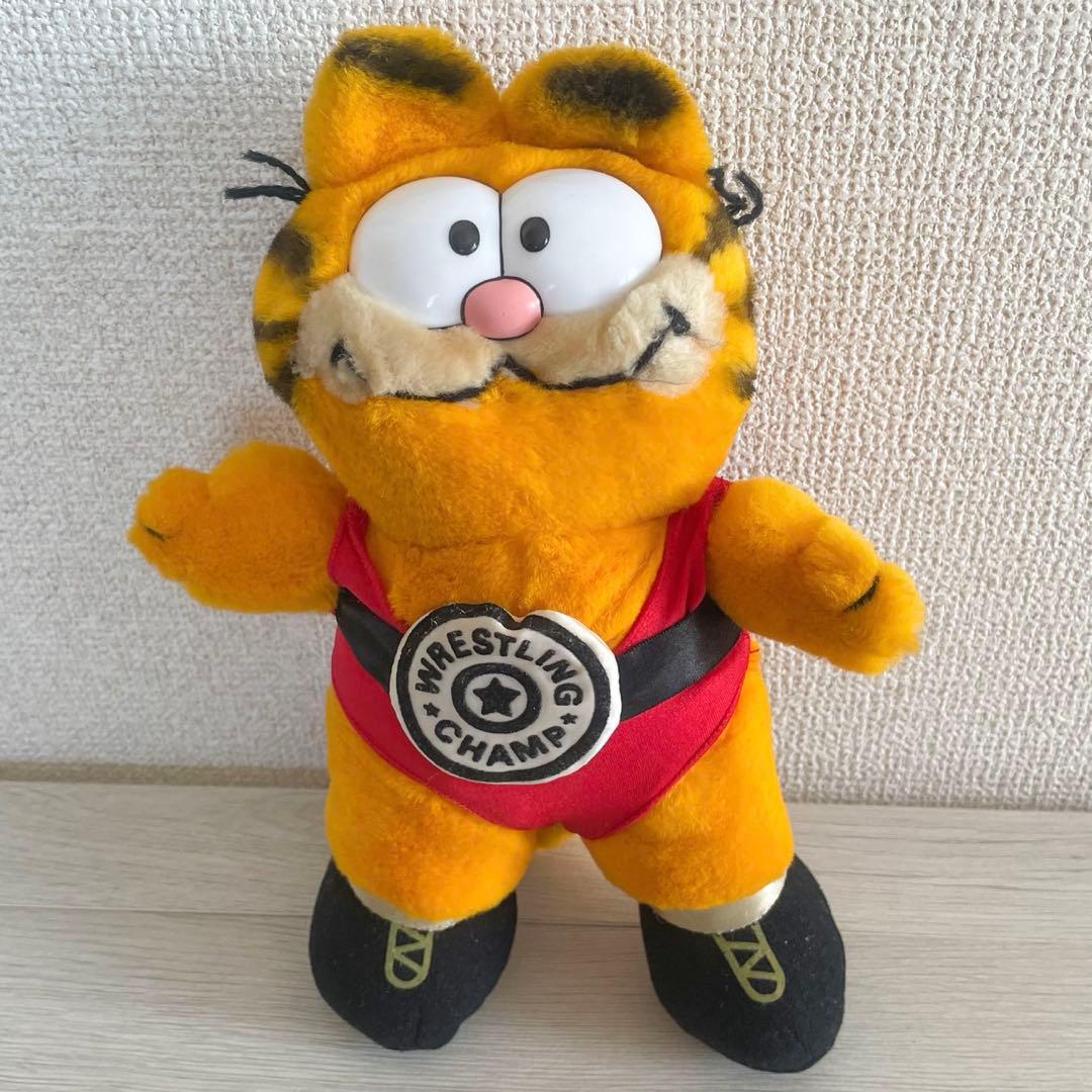 【★激レア★目玉商品含】ガーフィールド ぬいぐるみ　５点　レッド系セット