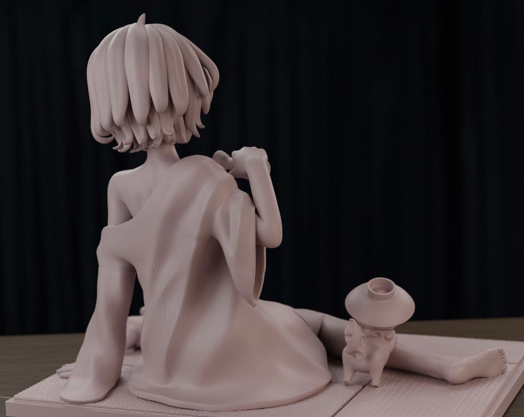 コトコ　フィギュア　ガレージキット　未塗装未組立　1/7　美少女