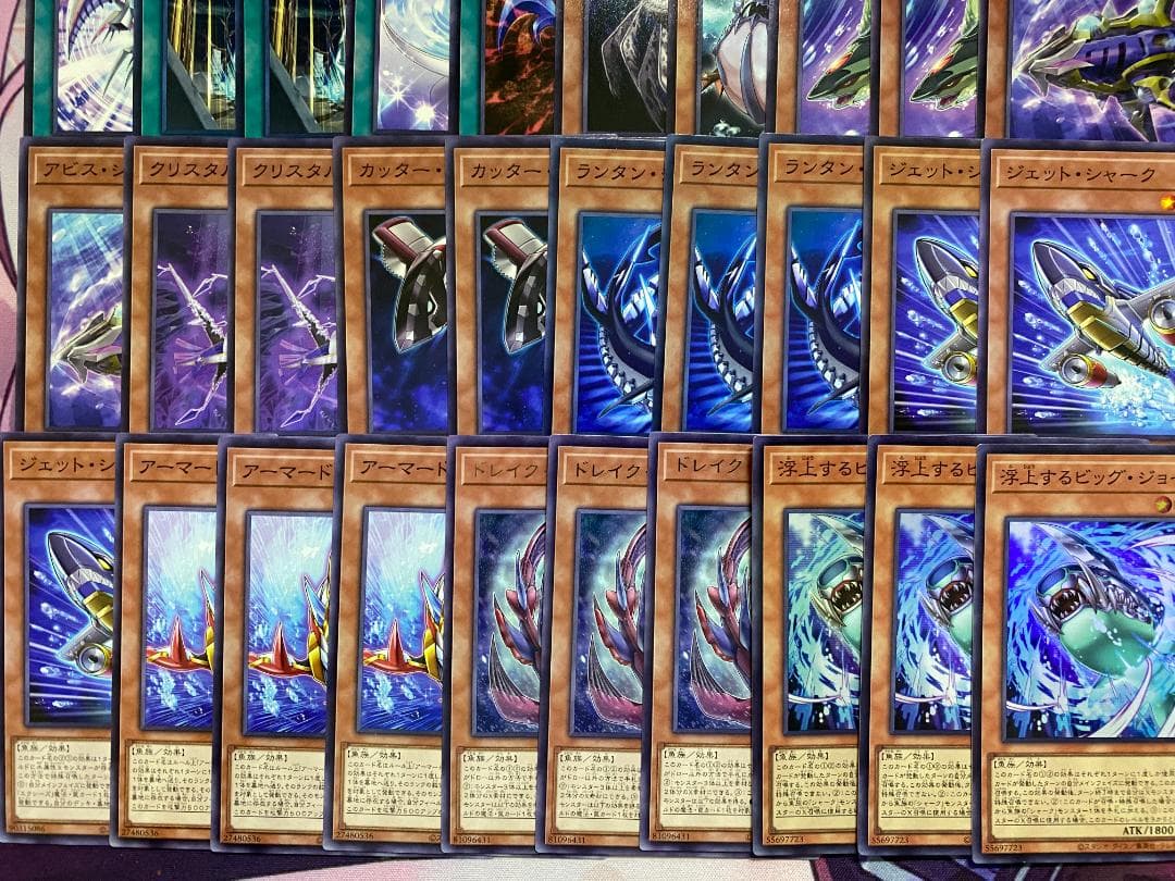 【24時間以内発送】遊戯王　シャーク　本格構築済みデッキ