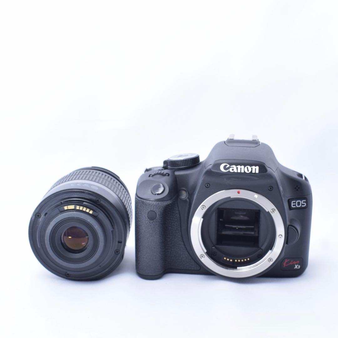 ✨️ショット数少なめ✨️Canon Kiss X3 手ぶれ補正 標準レンズセット