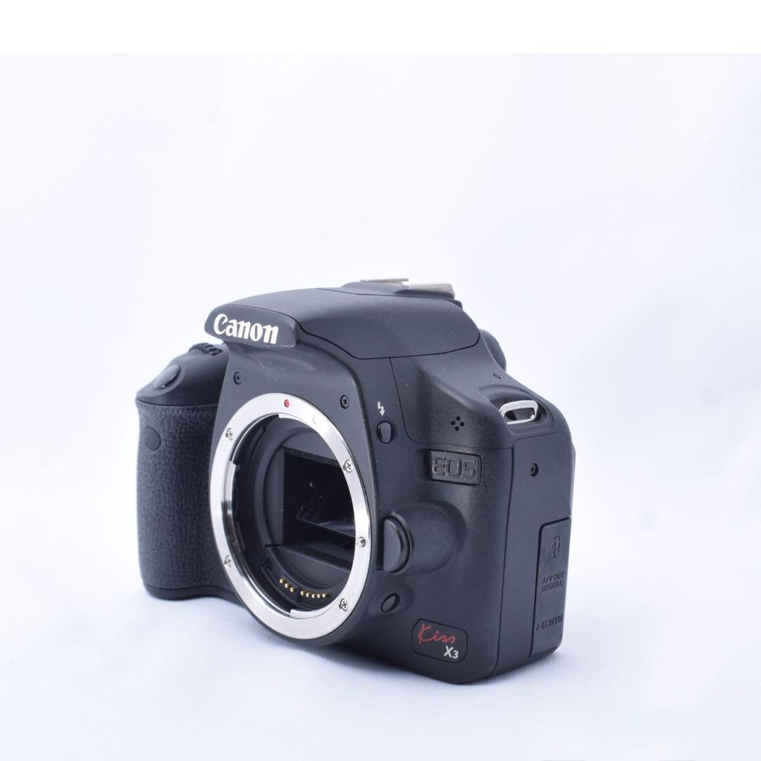 ✨️ショット数少なめ✨️Canon Kiss X3 手ぶれ補正 標準レンズセット