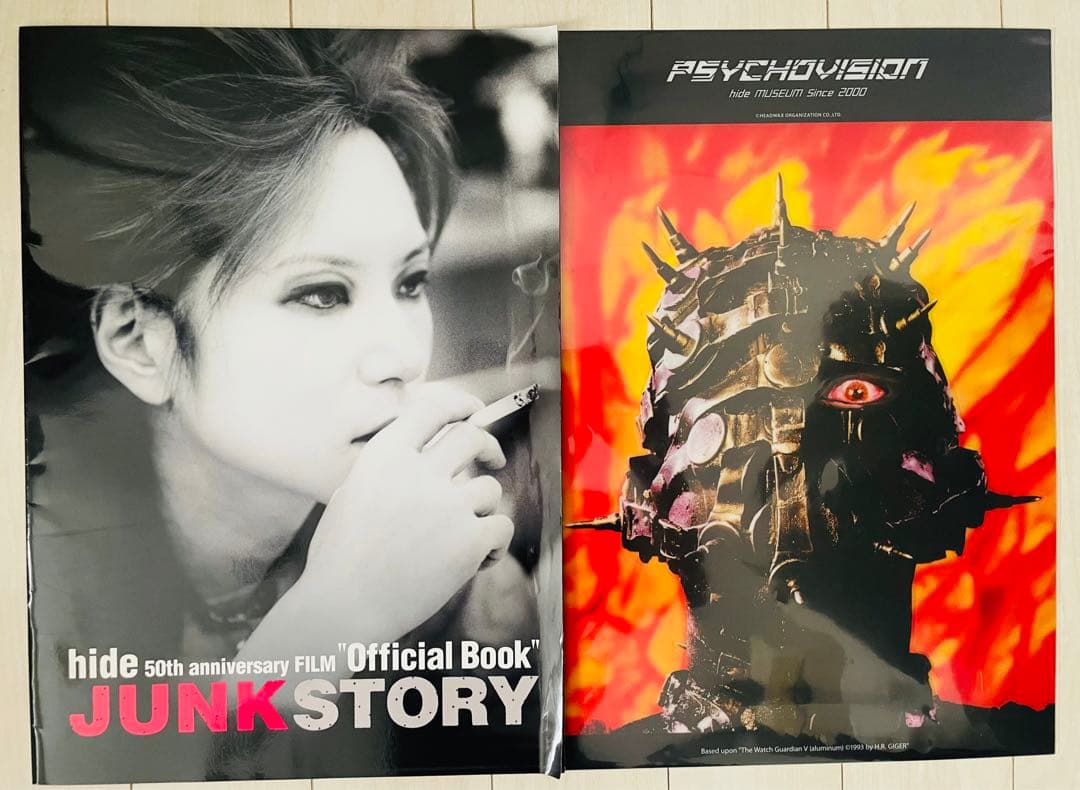 hide JUNK STORY パンフ、DVD 初回特典付