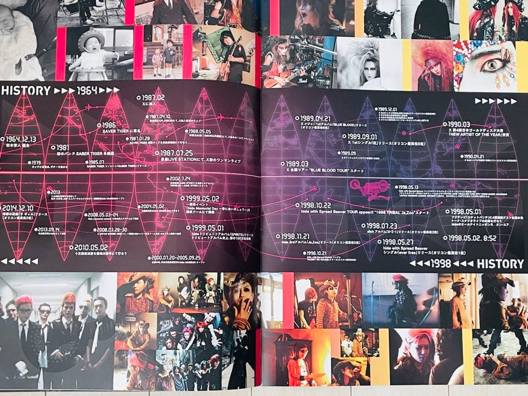 hide JUNK STORY パンフ、DVD 初回特典付