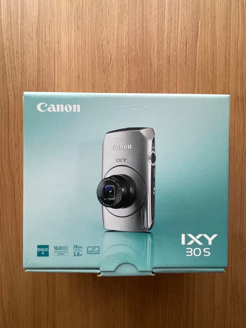 【美品】Canonデジタルカメラ　IXY30S　純正ケース付き