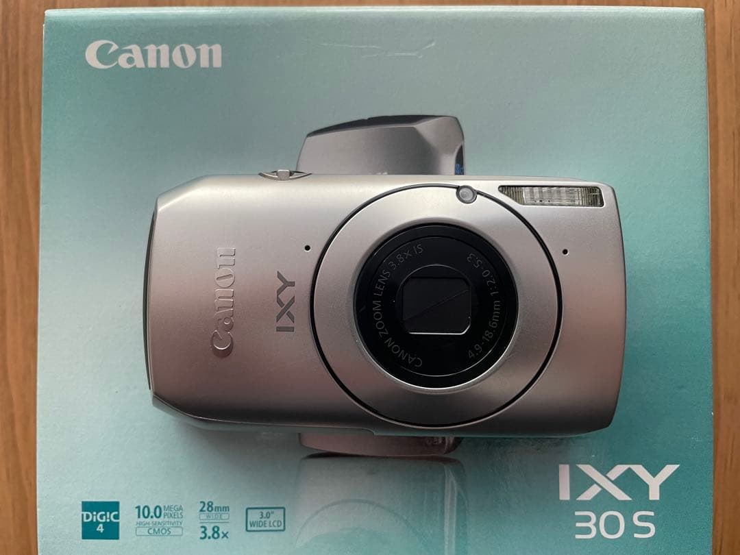 【美品】Canonデジタルカメラ　IXY30S　純正ケース付き