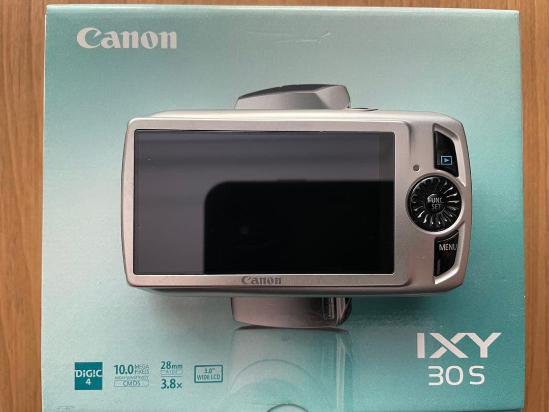 【美品】Canonデジタルカメラ　IXY30S　純正ケース付き