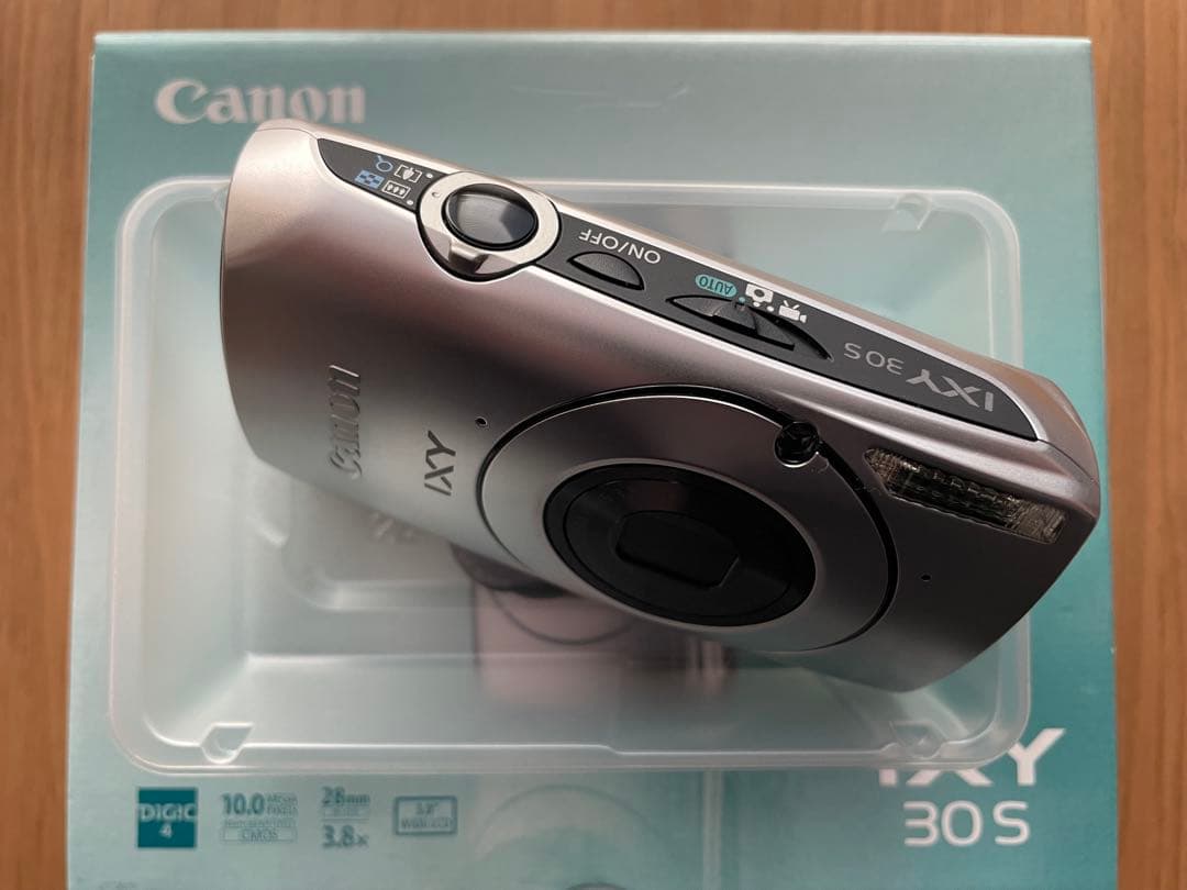 【美品】Canonデジタルカメラ　IXY30S　純正ケース付き