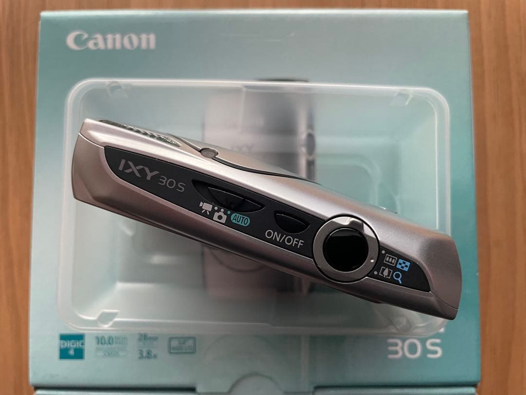 【美品】Canonデジタルカメラ　IXY30S　純正ケース付き