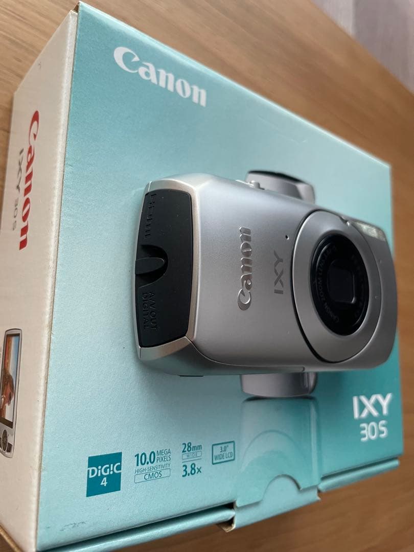 【美品】Canonデジタルカメラ　IXY30S　純正ケース付き