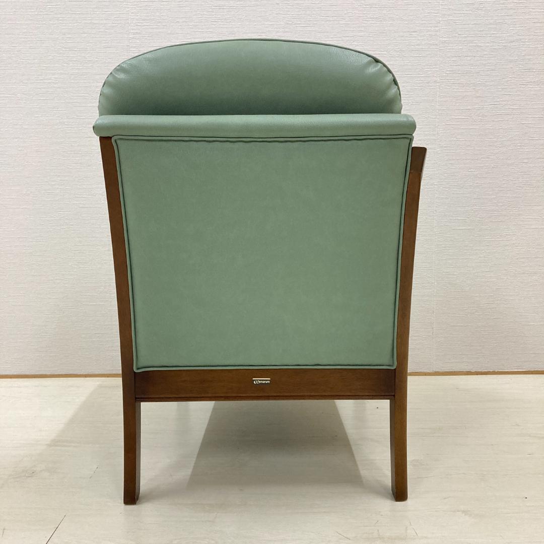 【マルニ】展示品　地中海　ワンアームチェア　片アーム　椅子　ソファ