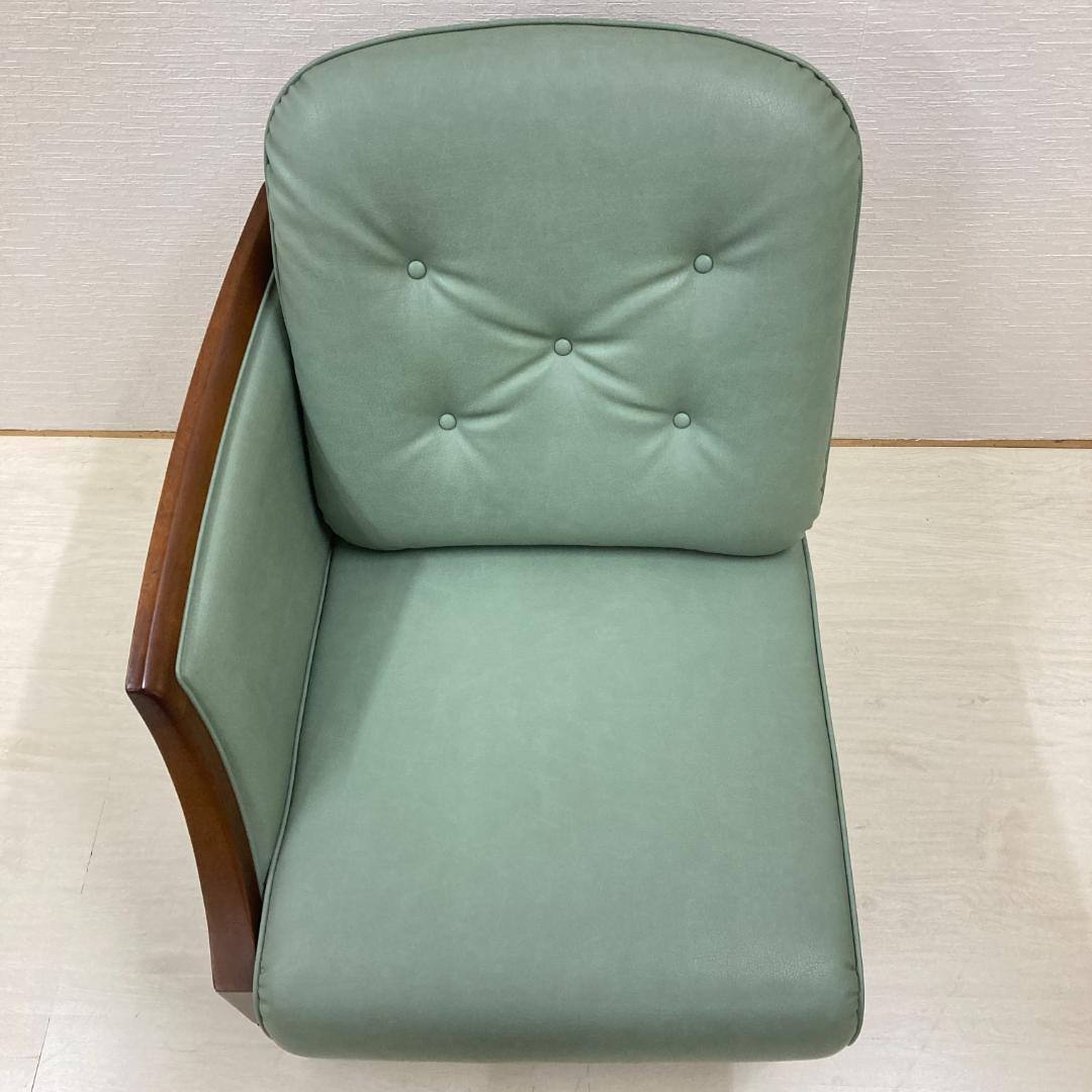 【マルニ】展示品　地中海　ワンアームチェア　片アーム　椅子　ソファ