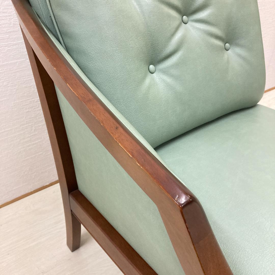 【マルニ】展示品　地中海　ワンアームチェア　片アーム　椅子　ソファ