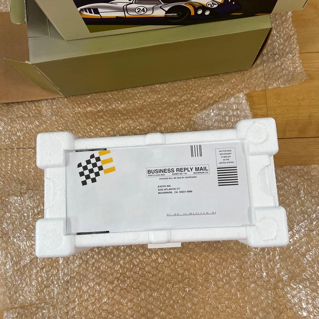 EXOTO Jaguar XJR-9 1/18 激レア MNブルー 新品未使用