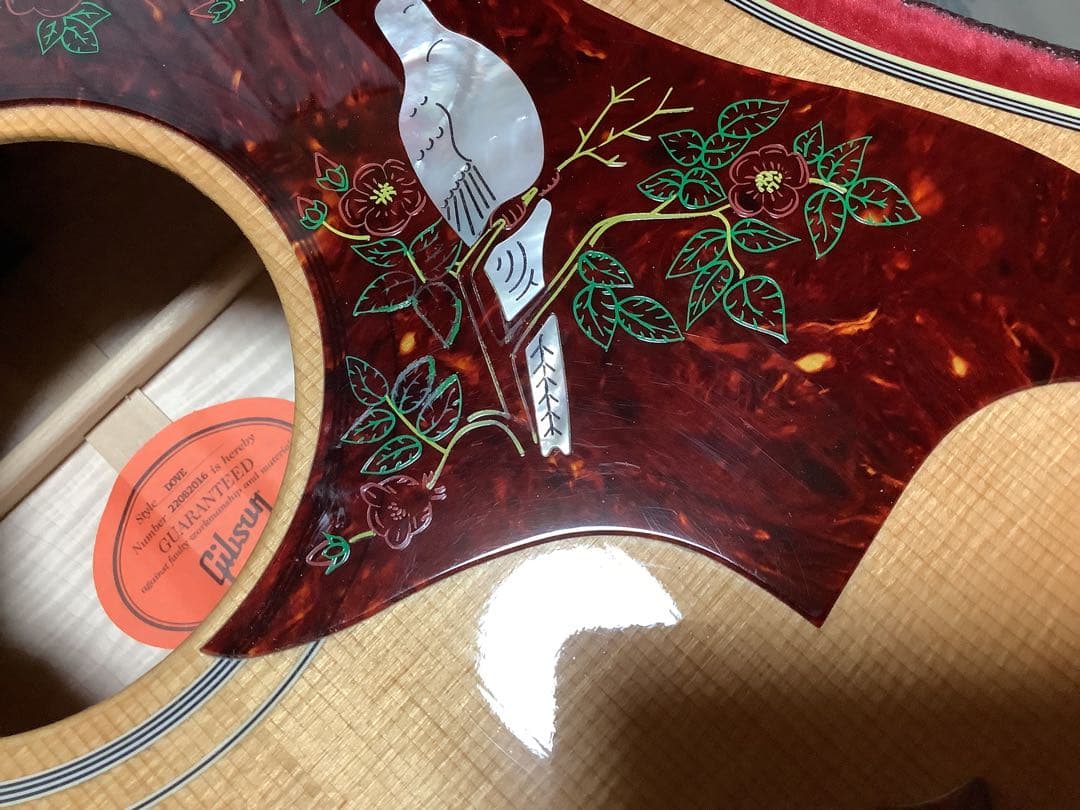 ギブソンDOVE A/N 2022年製 純正ハードケース ギグケース