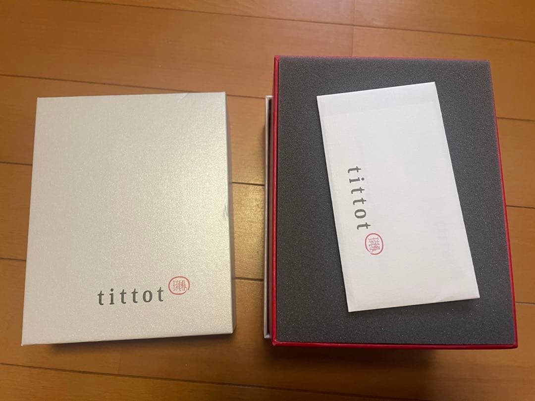 tittot クリスタル　置き物