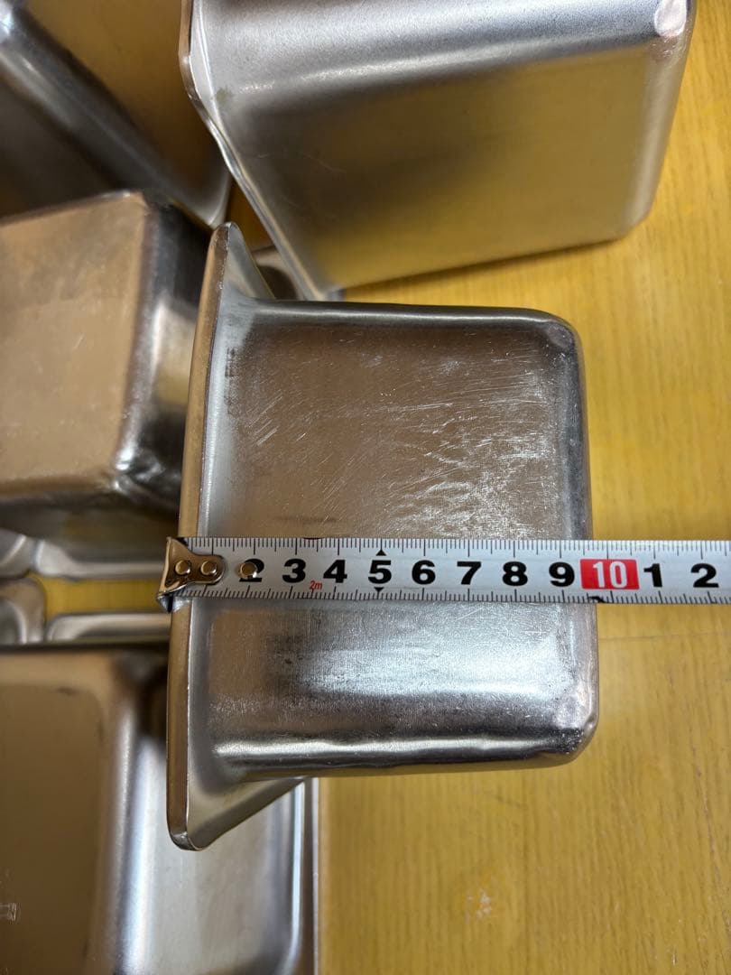 ステンレス製バット 7個セット