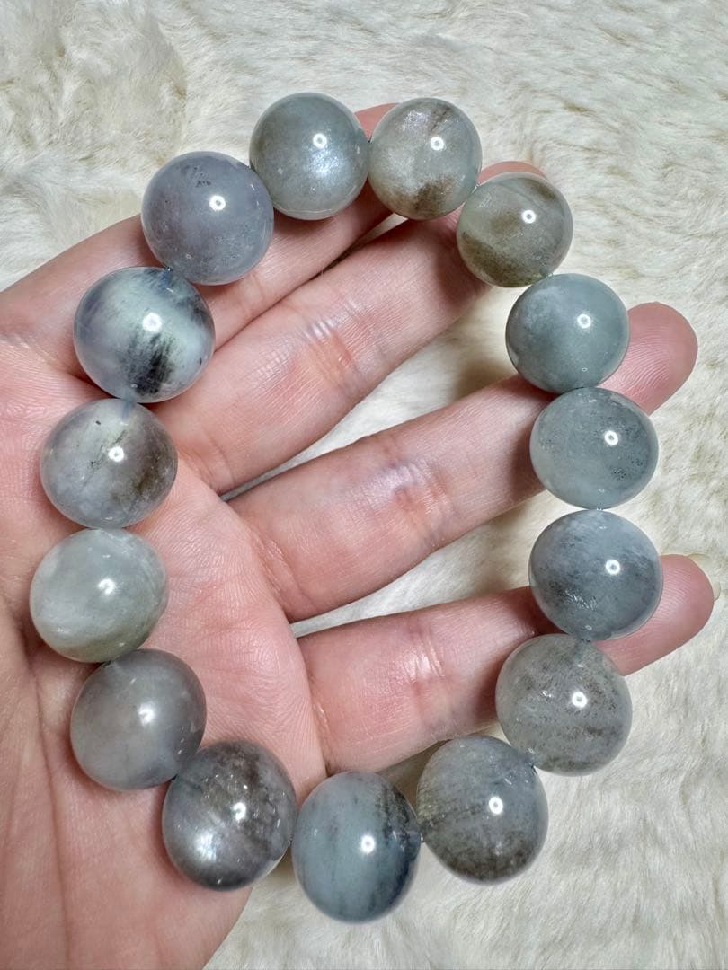 Ocean Brilliance 上質•ハイグレード アクアマリン ブレスレット