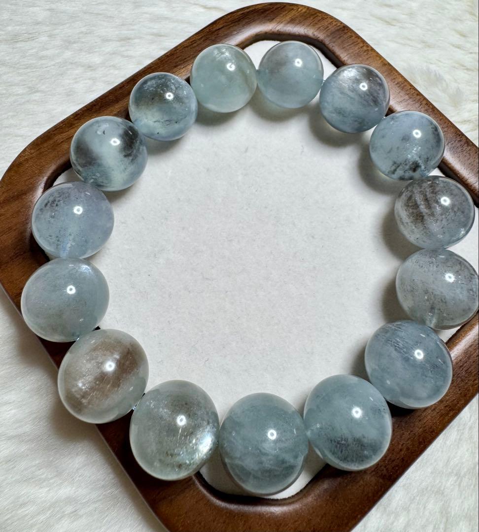 Ocean Brilliance 上質•ハイグレード アクアマリン ブレスレット