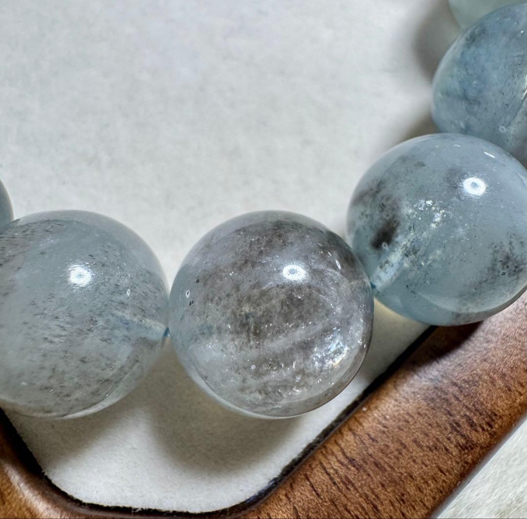 Ocean Brilliance 上質•ハイグレード アクアマリン ブレスレット