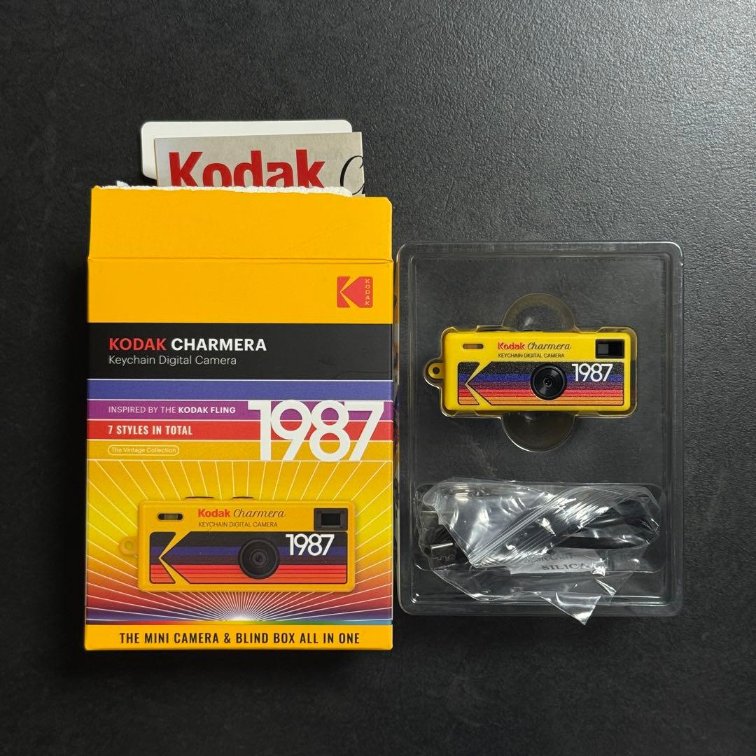 未使用 Kodak Charmera キーホルダー型デジタルカメラ イエロー