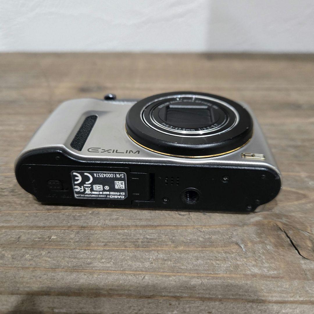 CASIO EX-FH 100　使用感あり　動作確認済　コンパクトデジタルカメラ