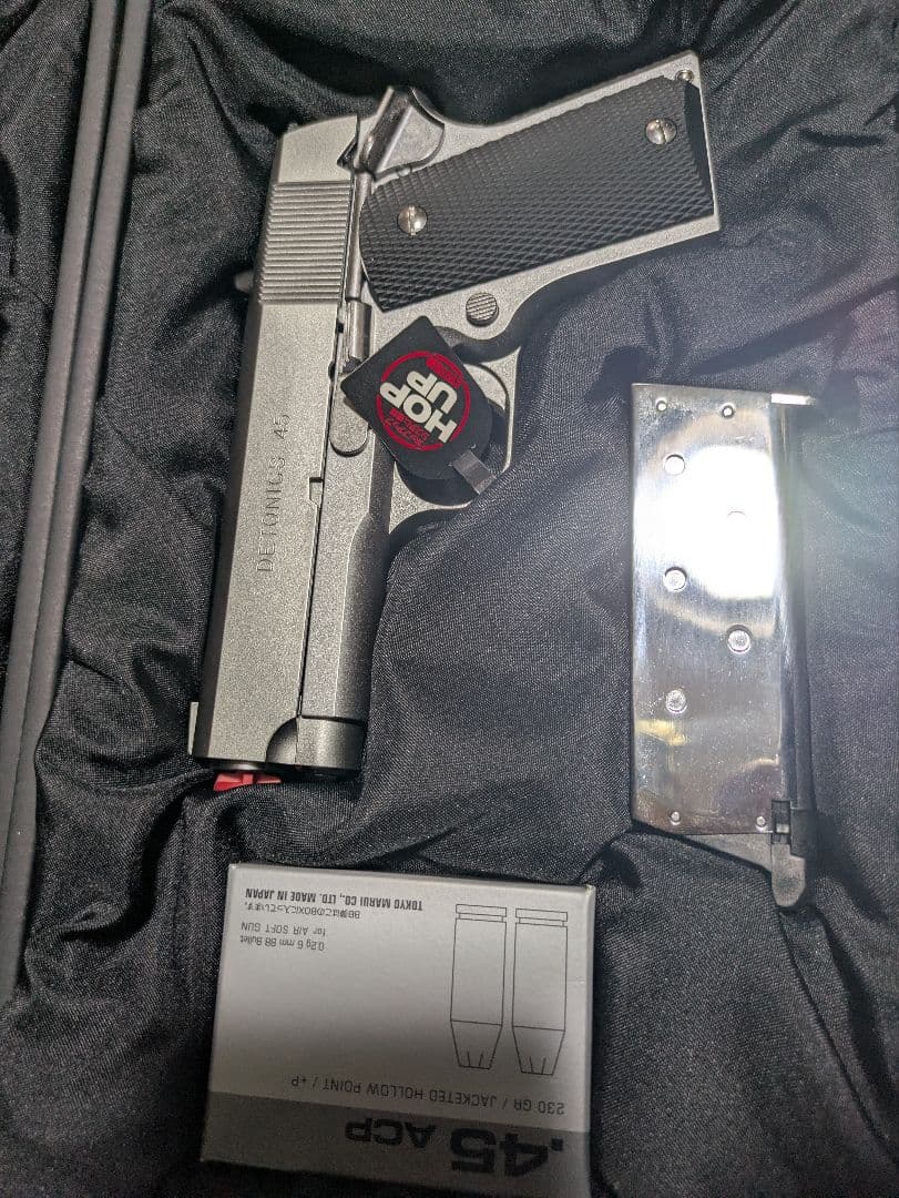 東京マルイ　デトニクス ステンレスシルバー　2丁