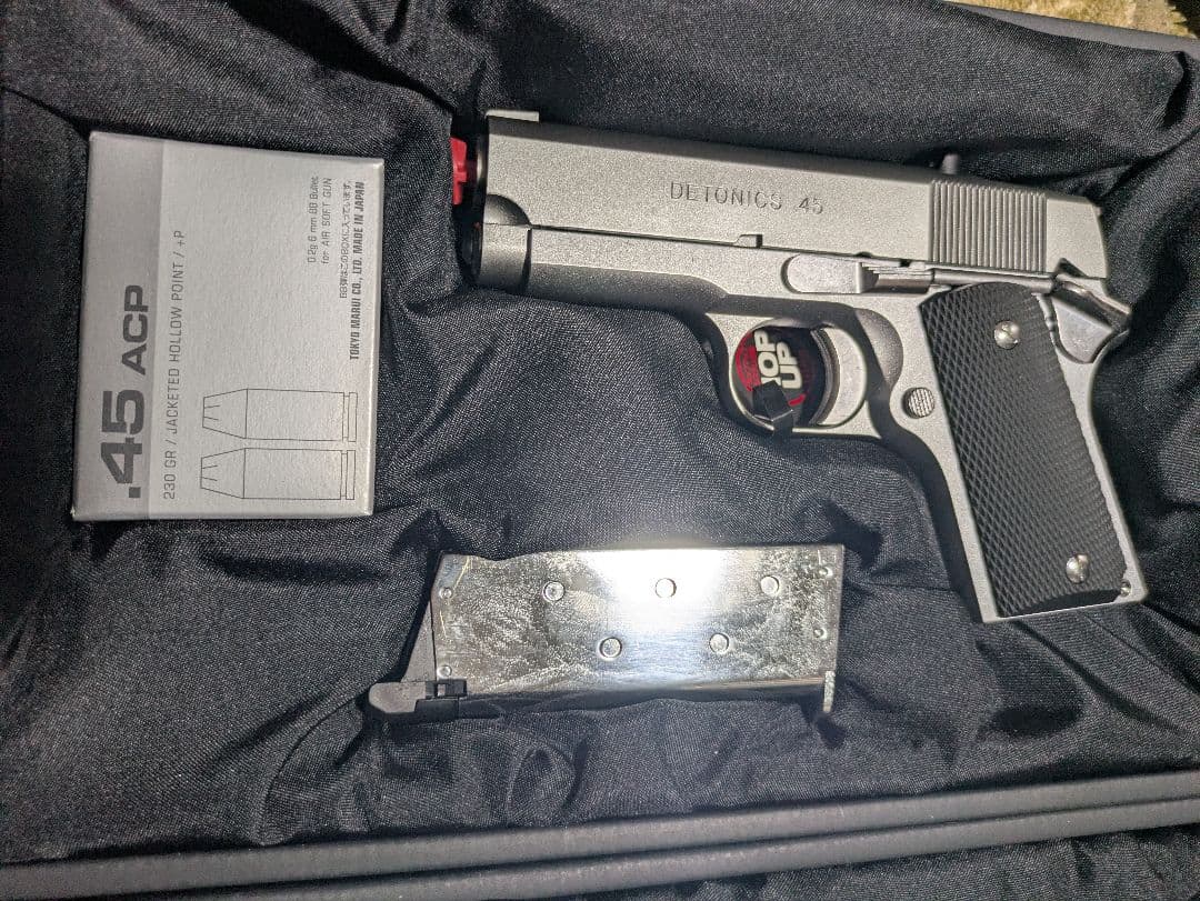 東京マルイ　デトニクス ステンレスシルバー　2丁