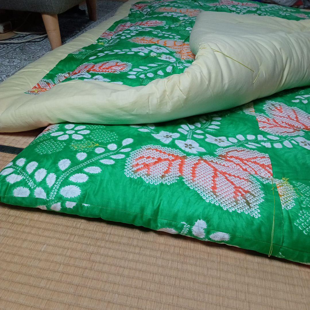 和布団　敷布団　掛布団セット　シングル　E−417