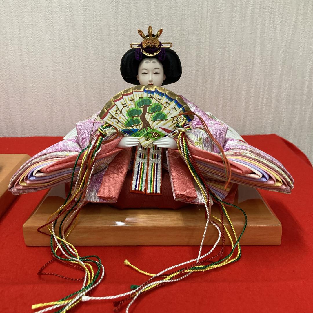 F16 可愛い雛人形　小三五親王のみ　ひな人形　ひな祭り人形