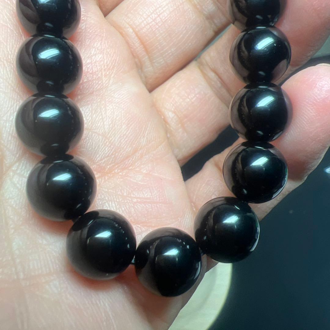 ⭐︎魔除けの王様⭐︎モリオンブレスレット