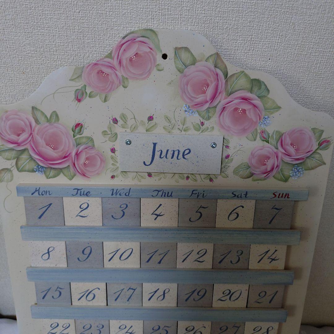 専用　２点おまとめ万年カレンダー ティンバック　トールペイント作品