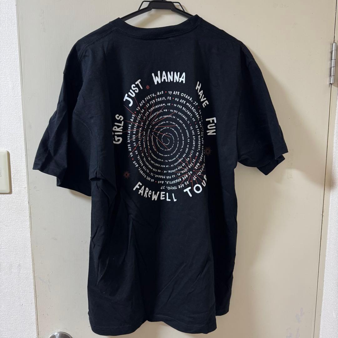 シンディ・ローパー Farewell Tour Tシャツ XL