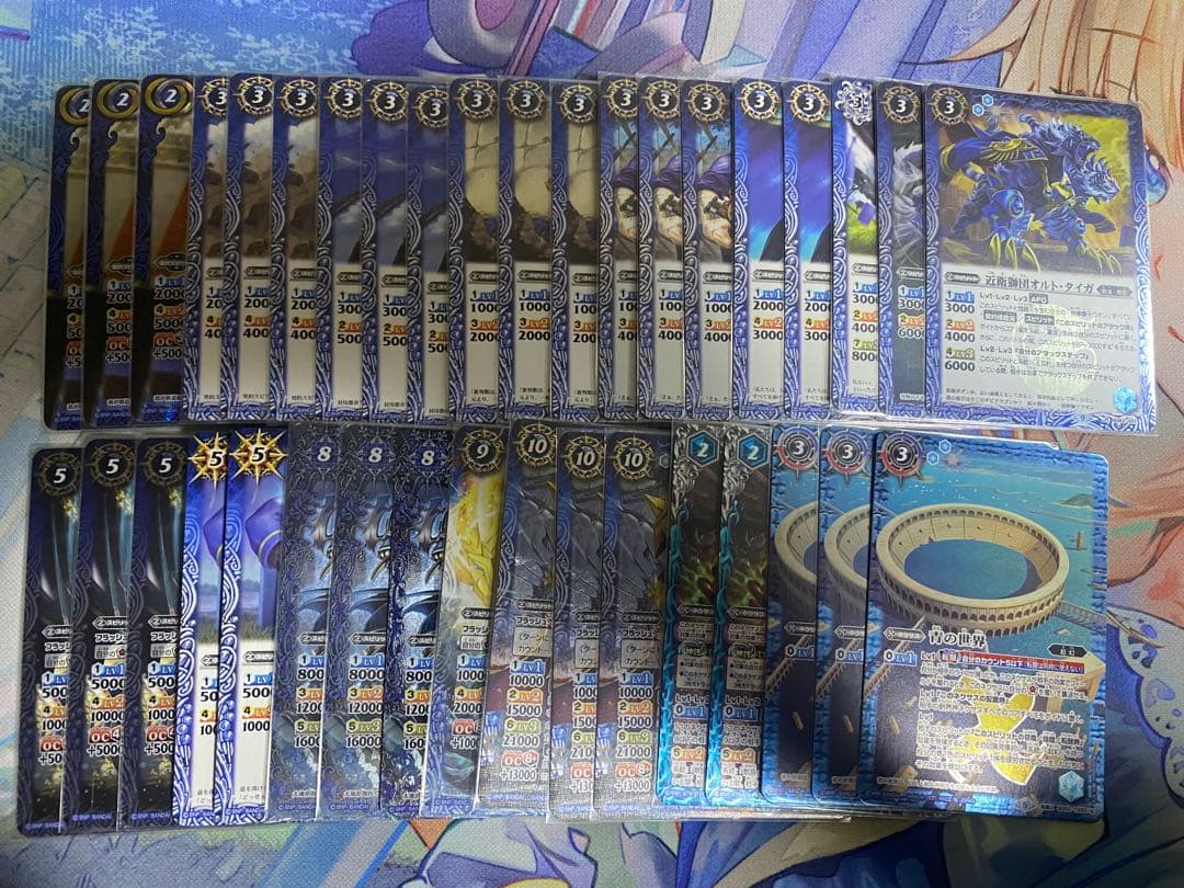 バトルスピリッツ　汎用カードデッキパーツ引退品セット