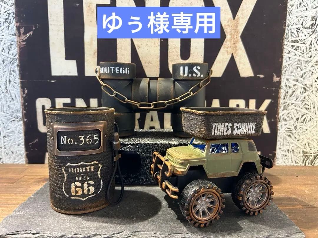 【ゆぅ】男前 プランター 6点☆リメイク鉢 リメイク缶 プランター