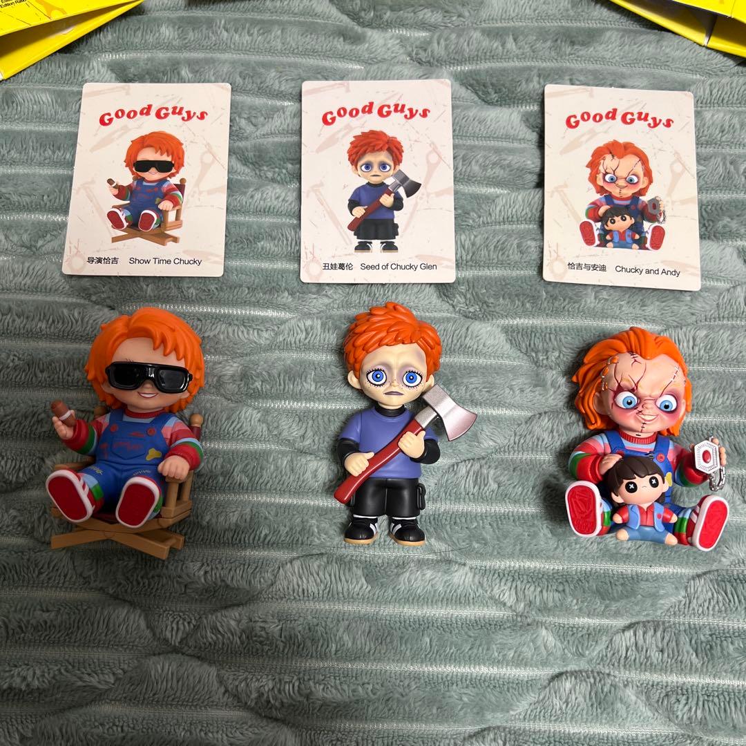 POP MART チャッキー Chucky フィギュア 3体セット グッドガイ