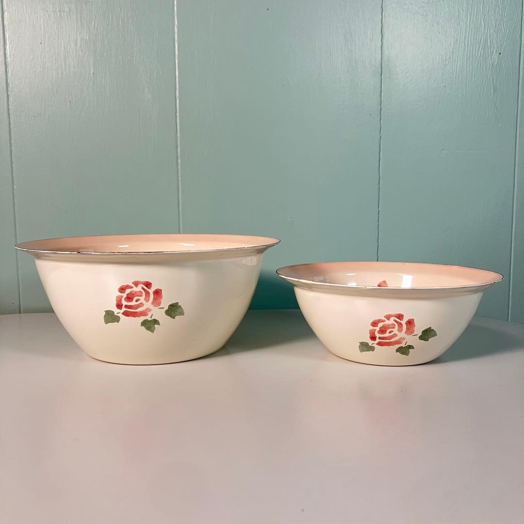 【希少✨】マニーローズ　ボウル　2個セット♪