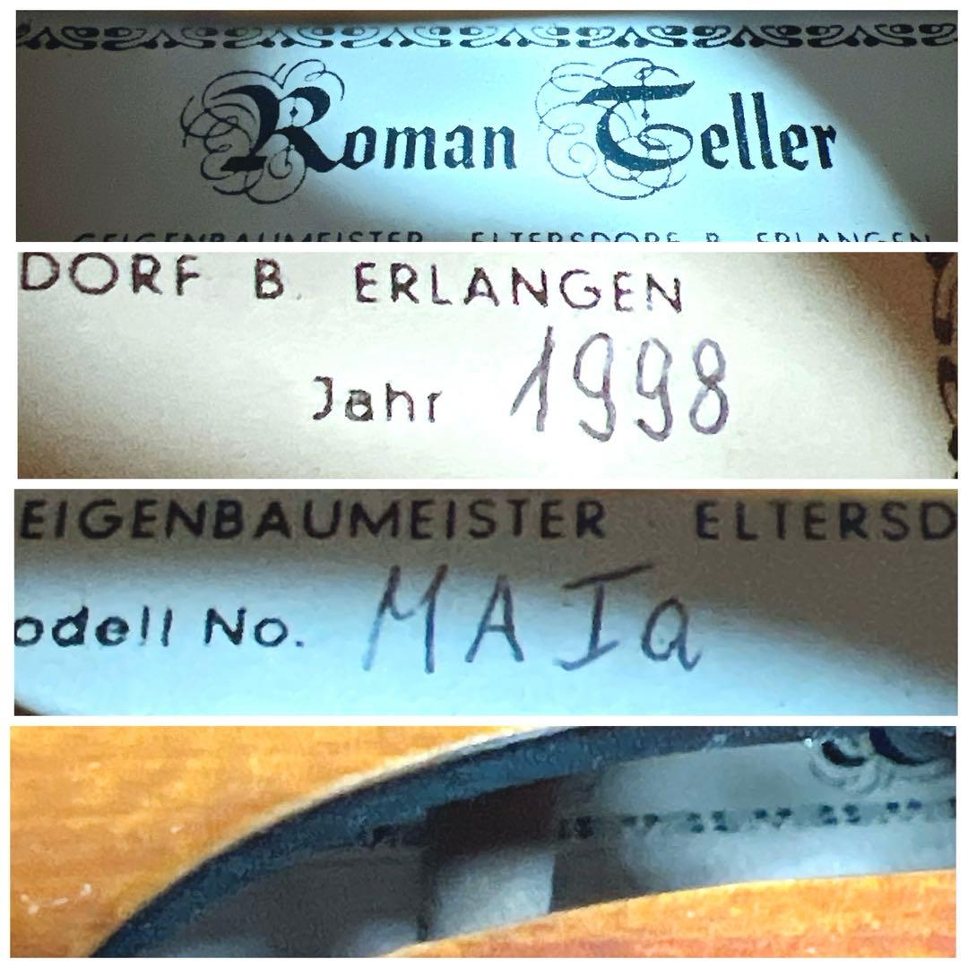 【美品・美虎杢】Roman Teller Mala 1998年　ドイツ製　4/4