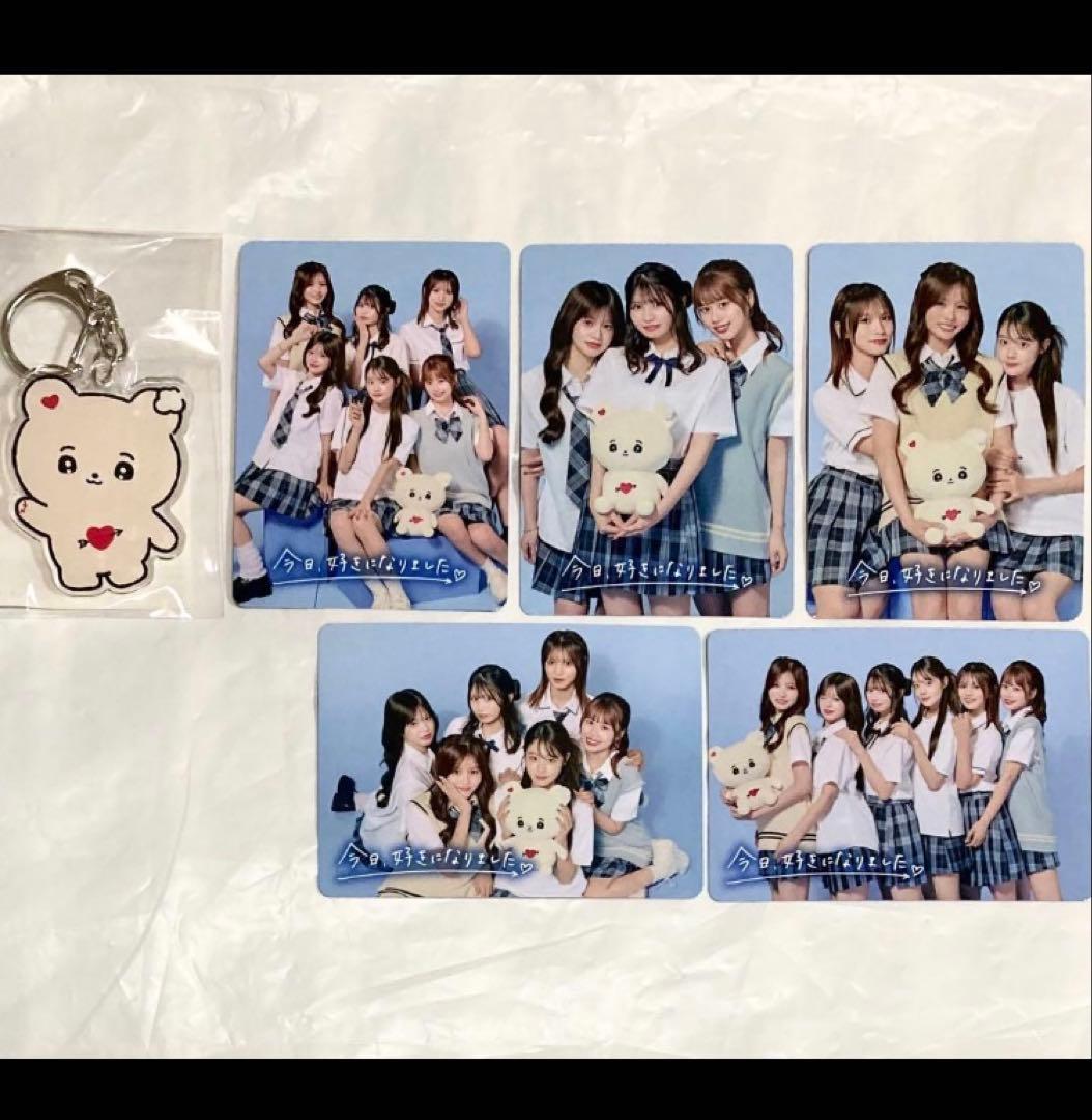 今日好きになりました　あくきー ちゅきべあ　クリアファイル　イベント限定 トレカ
