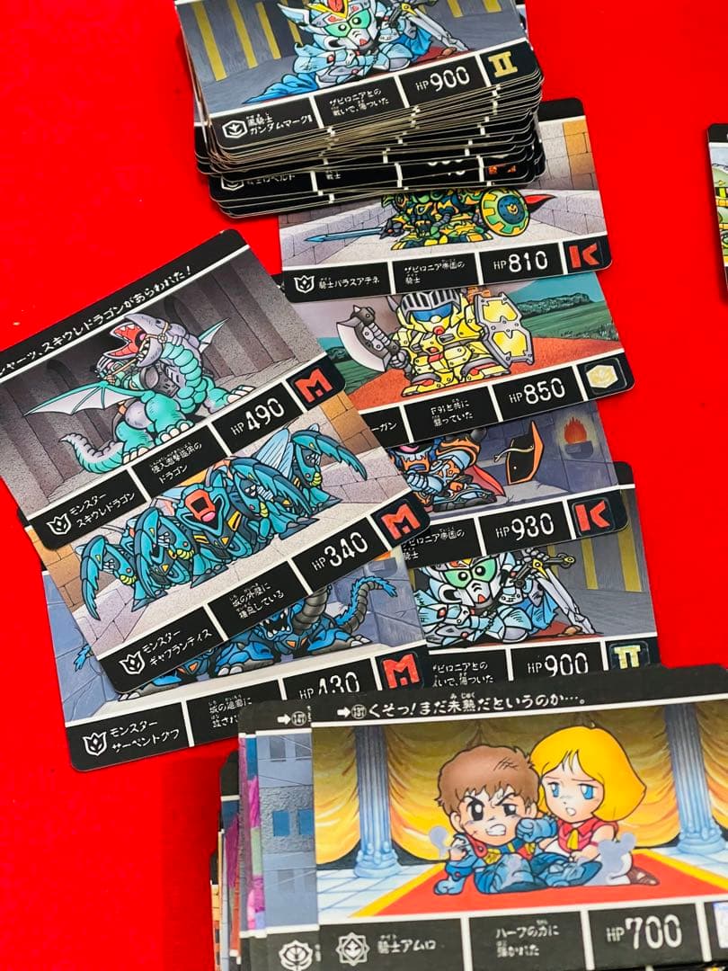 カードダス SDガンダム　レトロカード　おまとめ　約850枚　キラカードあり