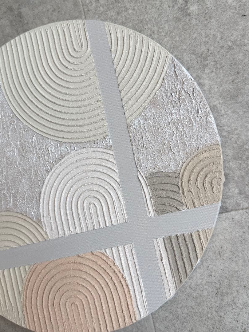 アクリル画テクスチャーアートno.92抽象画キャンバスアートパネルウェーブ